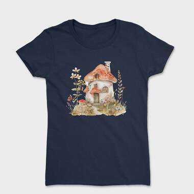Mushroom Fairy Home, Tricou Femei