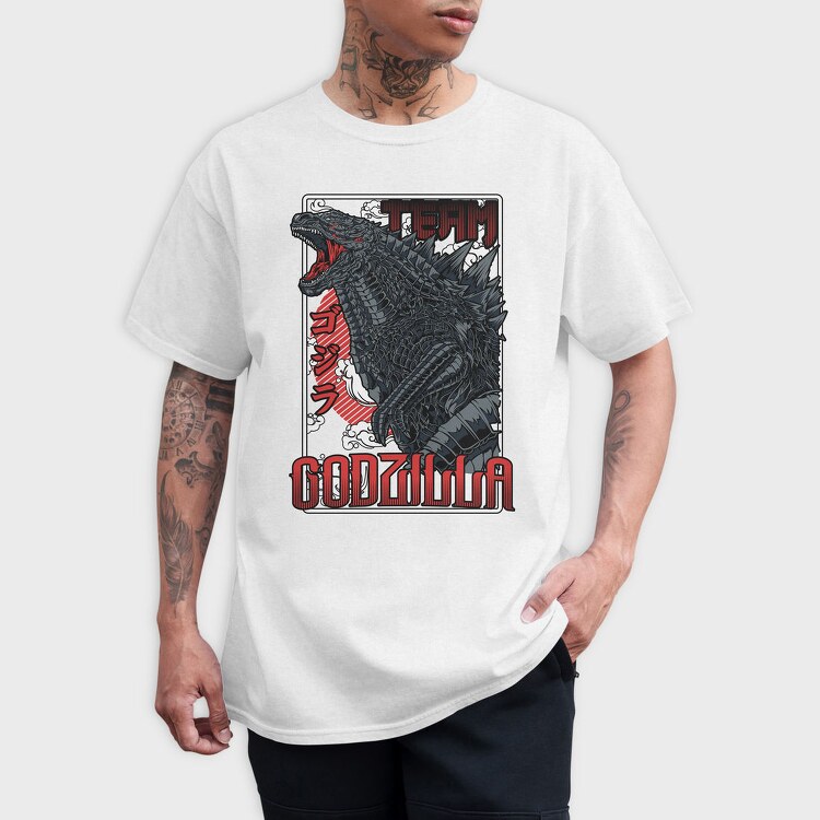 Godzilla Team, Tricou Barbati (Unisex)