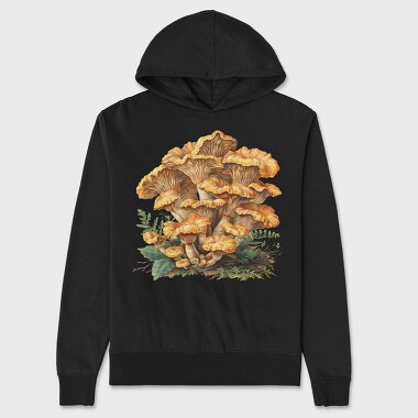 Mushroom Fairy Land, Hanorac Oversize Barbati (Unisex)