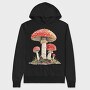 Mushroom Fairy Tales, Hanorac Oversize Barbati (Unisex)