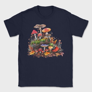 Mushroom Fairytale Forest, Tricou Barbati (Unisex)