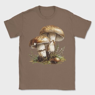 Mushroom Fairytale Nature, Tricou Barbati (Unisex)