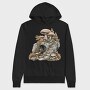 Mushroom Garden Cliff, Hanorac Oversize Barbati (Unisex)