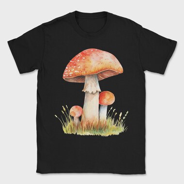 Mushroom Garden Scape, Tricou Barbati (Unisex)