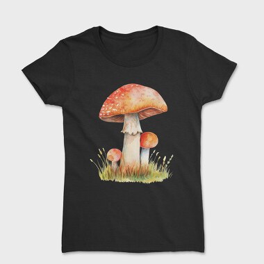 Mushroom Garden Scape, Tricou Femei