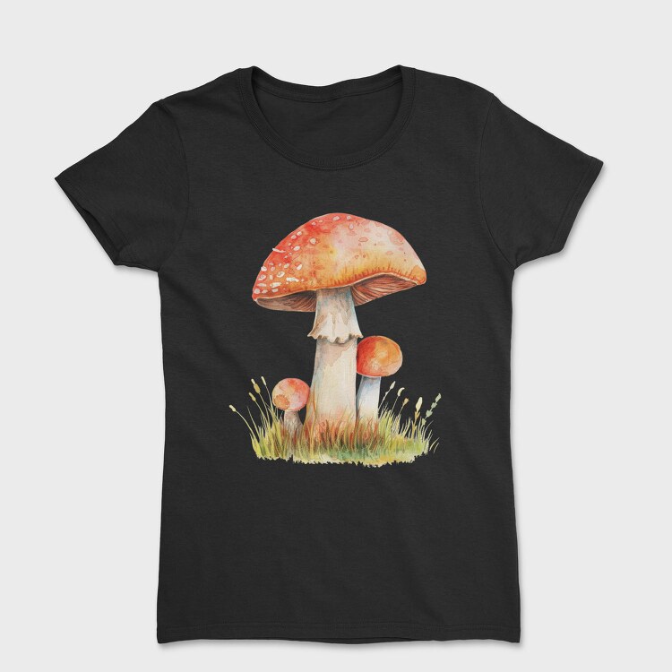 Mushroom Garden Scape, Tricou Femei