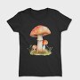 Mushroom Garden Scape, Tricou Femei