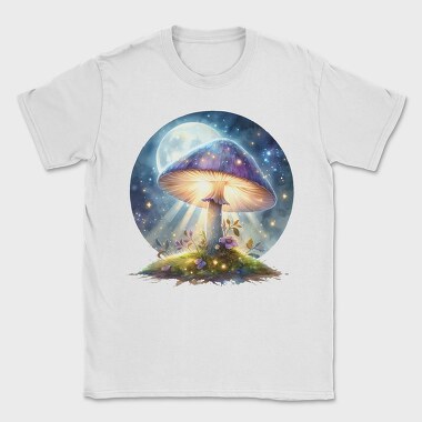 Mushroom Glow Galaxy, Tricou Barbati (Unisex)
