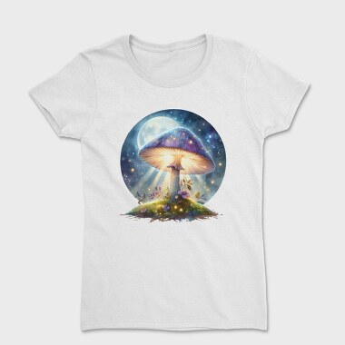 Mushroom Glow Galaxy, Tricou Femei