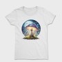 Mushroom Glow Galaxy, Tricou Femei