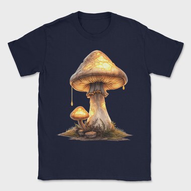 Mushroom Glowing Drop, Tricou Barbati (Unisex)