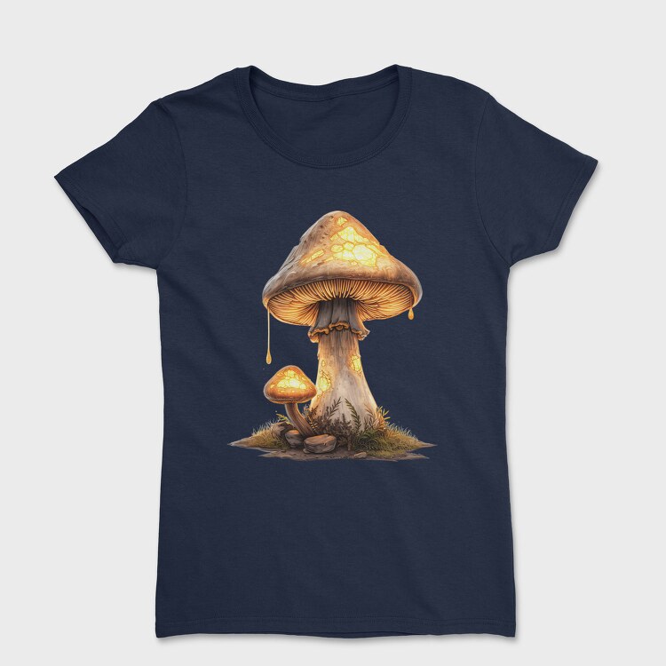 Mushroom Glowing Drop, Tricou Femei