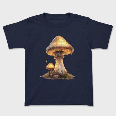 Mushroom Glowing Drop, Tricou Copii