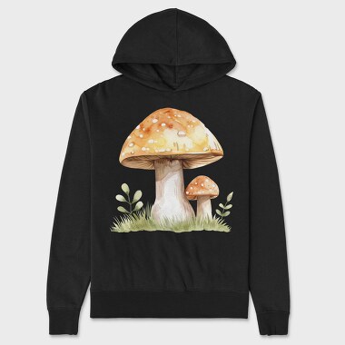 Mushroom Grass Clubhouse, Hanorac Oversize Barbati (Unisex)
