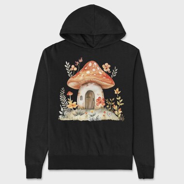 Mushroom Haven Club, Hanorac Oversize Barbati (Unisex)