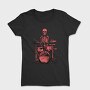 Red Skeleton Drummer, Tricou Femei