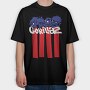 Patriotic Gorillaz, Tricou Oversize Barbati (Unisex)