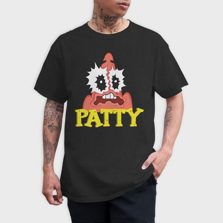 Patty Party Patty, Tricou Barbati (Unisex)