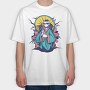 Autumn Geisha, Tricou Oversize Barbati (Unisex)