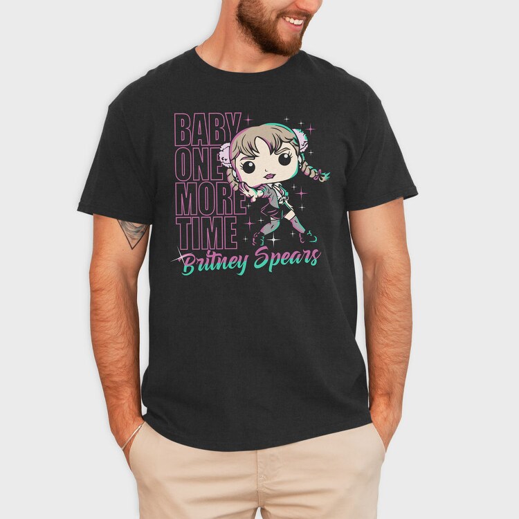 Baby One More Time Britney, Tricou Barbati (Unisex)