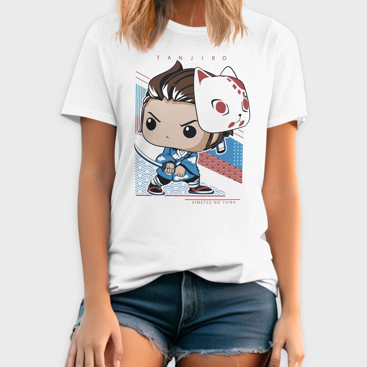 Tanjiro Katana Pop, Tricou Barbati (Unisex)