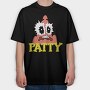 Patty Party Patty, Tricou Oversize Barbati (Unisex)