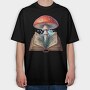 Mushroom Book Art, Tricou Oversize Barbati (Unisex)