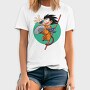 Goku Flying Kick, Tricou Barbati (Unisex)
