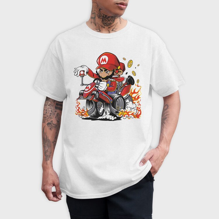 Mario Kart Speed, Tricou Barbati (Unisex)