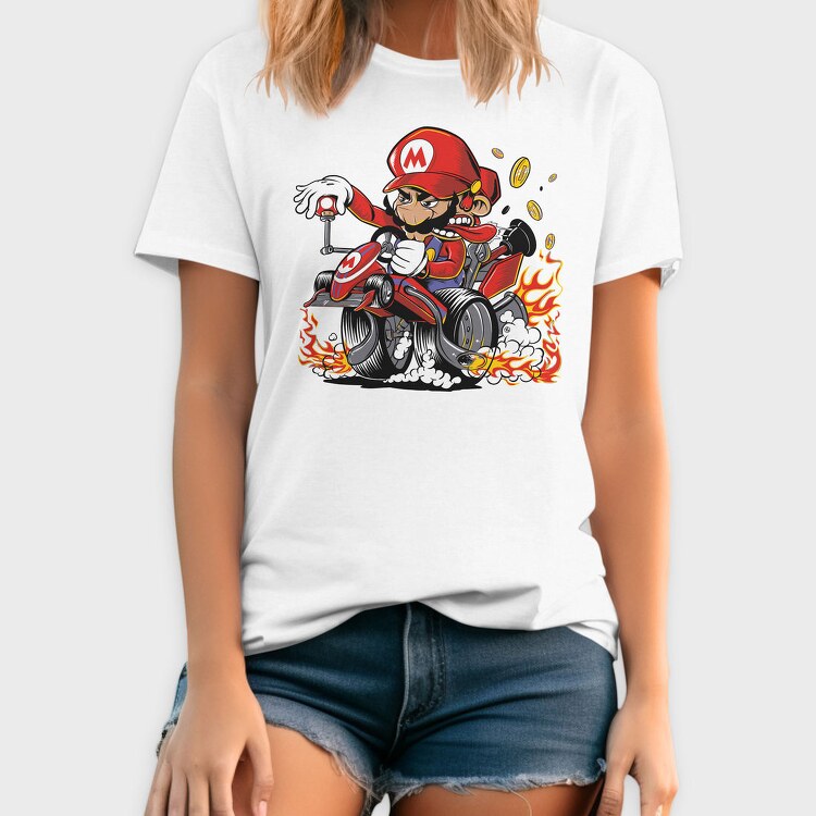 Mario Kart Speed, Tricou Barbati (Unisex)
