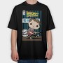 Back To The Future Guitar Boy, Tricou Oversize Barbati (Unisex)