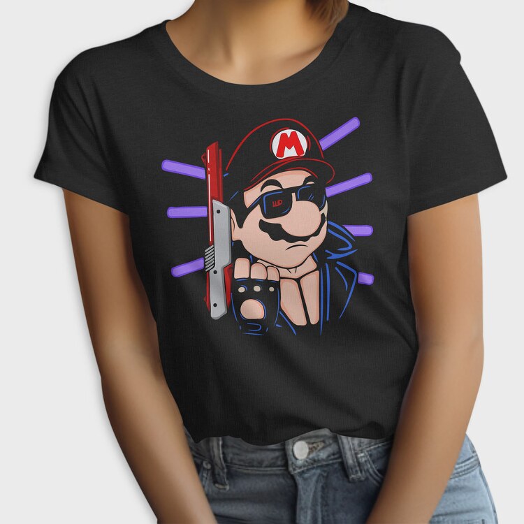 Mario Knife Scream, Tricou Femei