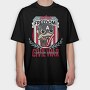 Fight For Freedom Captain America, Tricou Oversize Barbati (Unisex)