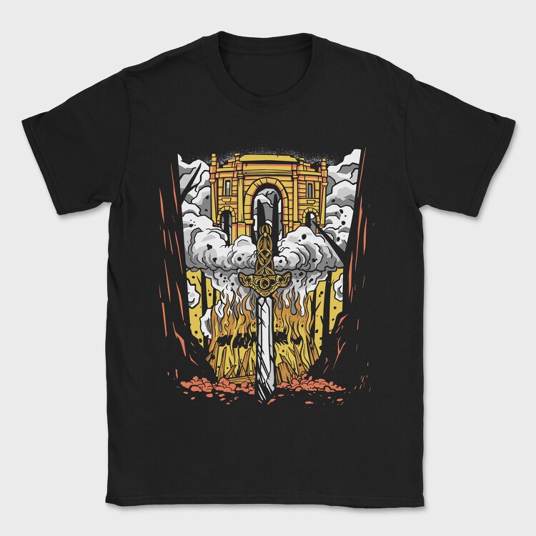 Firecross, Tricou Barbati (Unisex)