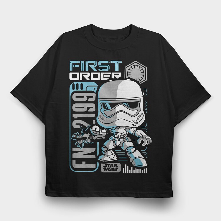 First Stormtrooper, Tricou Oversize Barbati (Unisex)