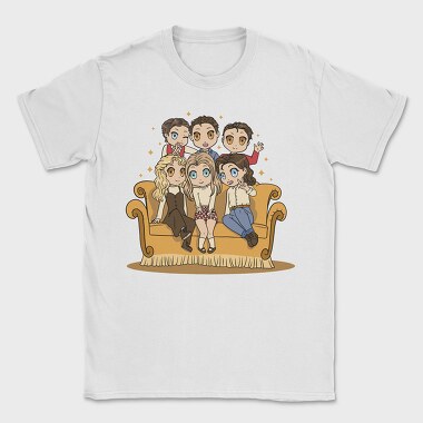 Friends Forever, Tricou Barbati (Unisex)