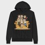 Friends Forever, Hanorac Oversize Barbati (Unisex)