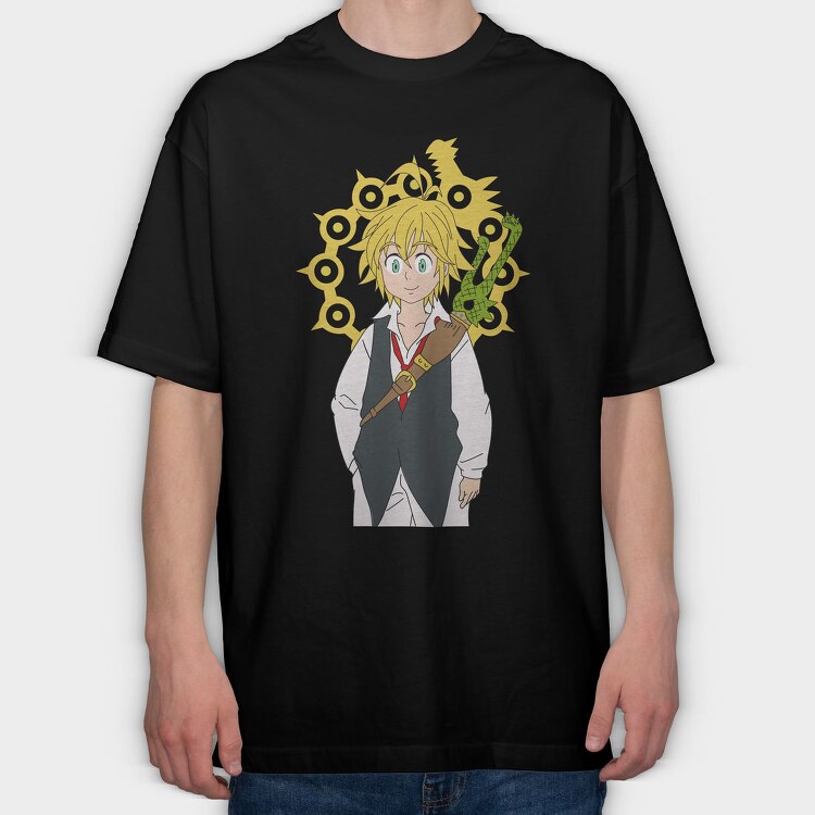 Golden Boy Adventure, Tricou Oversize Barbati (Unisex)