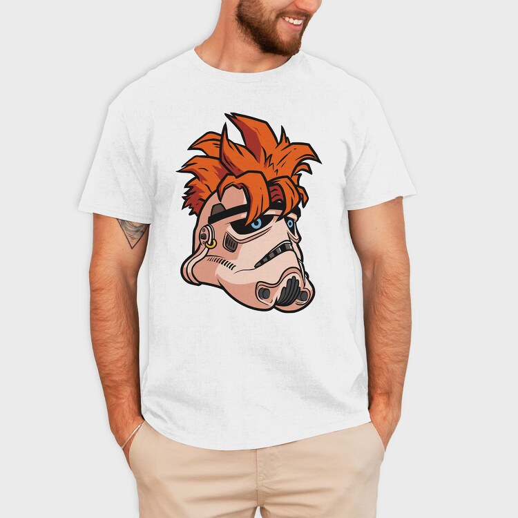 Cyberpunk Fox, Tricou Barbati (Unisex)