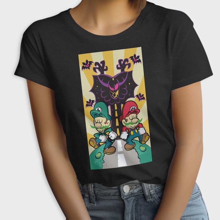 Mario Luigi Halloween, Tricou Femei