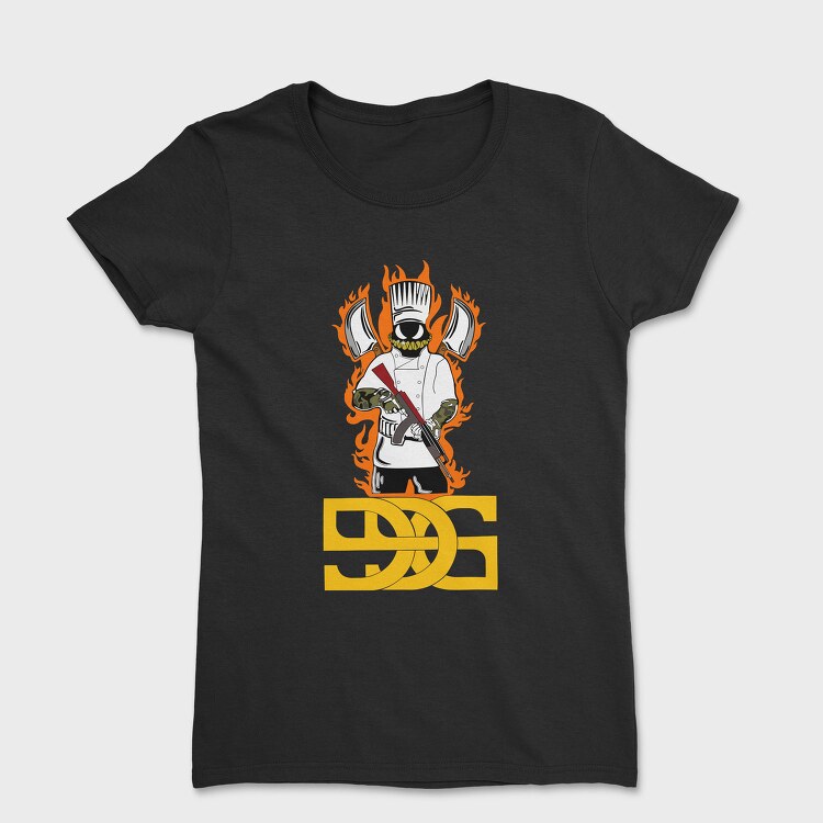 Flame Chef, Tricou Femei