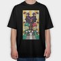 Mario Luigi Halloween, Tricou Oversize Barbati (Unisex)