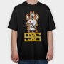 Flame Chef, Tricou Oversize Barbati (Unisex)