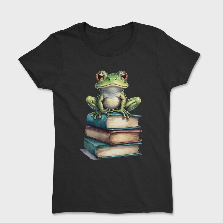 Realistic Frog Books, Tricou Femei