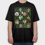 Mario Mystery Quest, Tricou Oversize Barbati (Unisex)