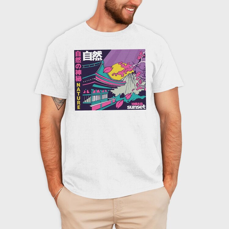 Japan Environment, Tricou Barbati (Unisex)