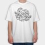 Raven vs Alknut, Tricou Oversize Barbati (Unisex)