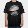 Mushroom Cloud Sprout, Tricou Oversize Barbati (Unisex)