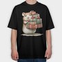 Mouse With Gifts, Tricou Oversize Barbati (Unisex)