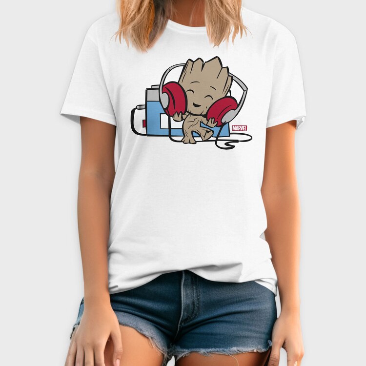 Groot Music Lover, Tricou Barbati (Unisex)
